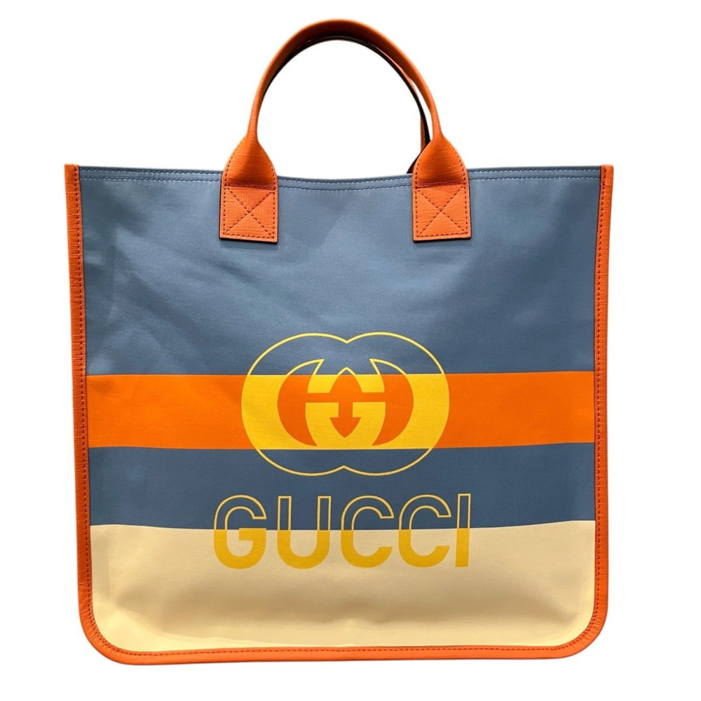 Gucci Interlocking G Children's Tote Bag, Nylon and Leather, 550763